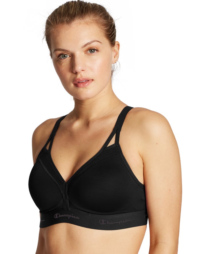 Champion Sport Bh Dames - Zwart - The Curvy Strappy ( 146870-OVH )